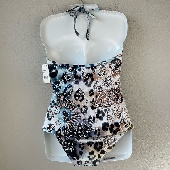 NWT Kenny Cole New York Two Piece Swim Tankini and Bottoms Size M - Picture 5 of 6